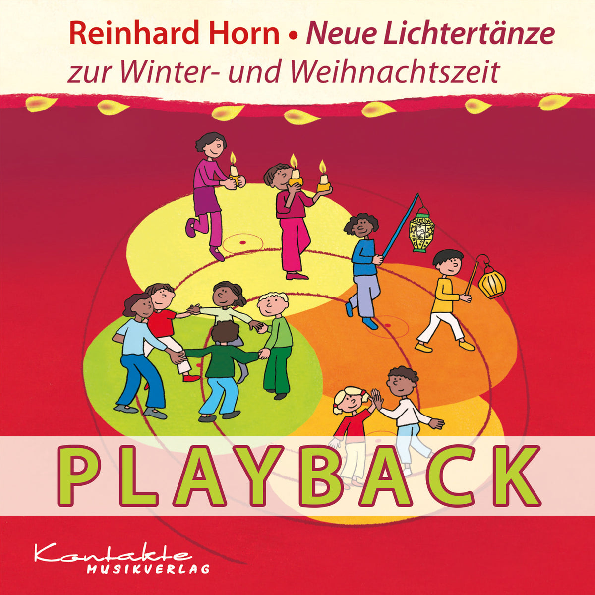Neue Lichtertänze zur Winter- und Weihnachtszeit (Playback)