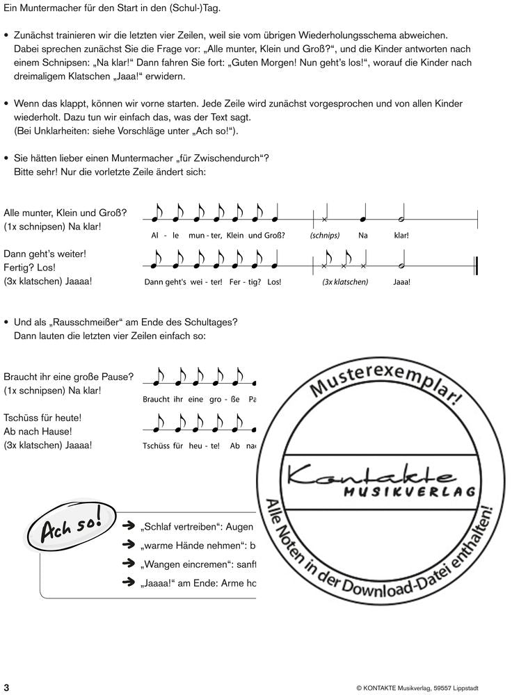 Praktisch! Musik 2 – Rhythmix – gesprochen, gereimt, gelernt, gelacht (Noten)