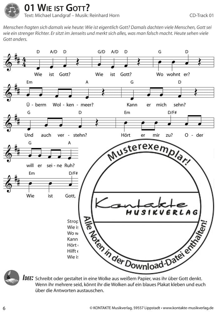 Habe Mut! Martin Luther und die Suche nach Gott (Noten)