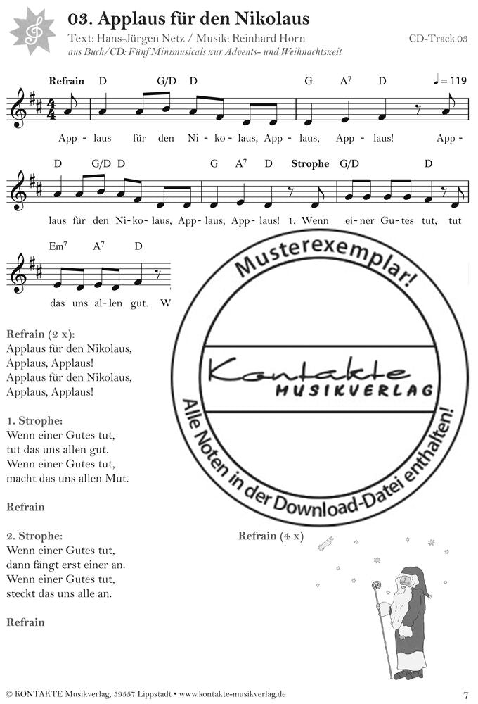 Auf dem Weg nach Bethlehem (Noten)