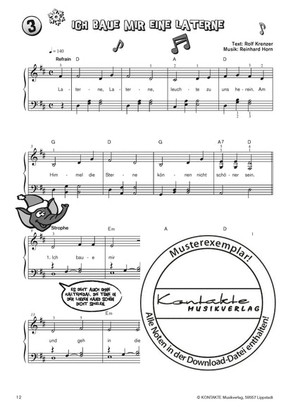Mein Weihnachtsklavierbuch (Klaviernoten)