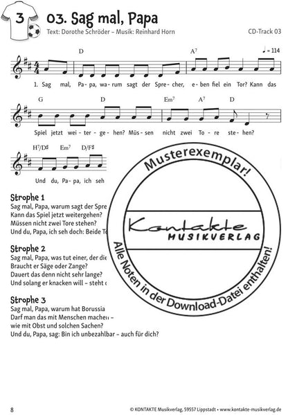 Fußball, football, soccer (Noten)