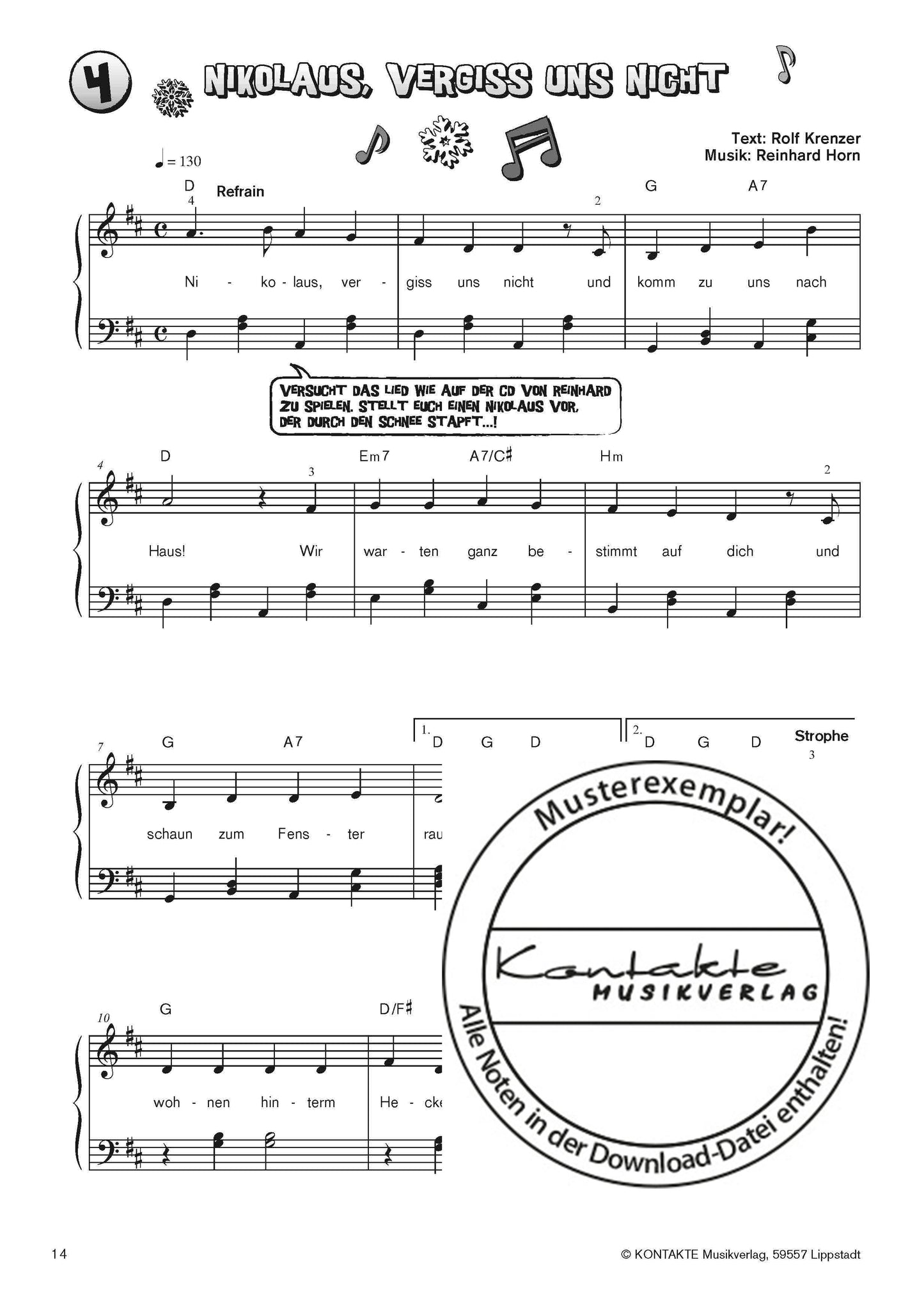 Mein Weihnachtsklavierbuch (Klaviernoten)