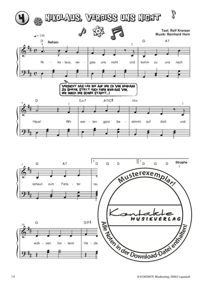 Mein Weihnachtsklavierbuch (Klaviernoten)