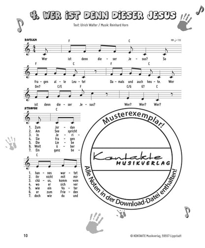 Einfach nur so bist du von Gott geliebt (Noten)