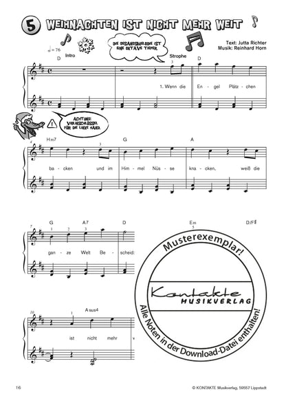 Mein Weihnachtsklavierbuch (Klaviernoten)