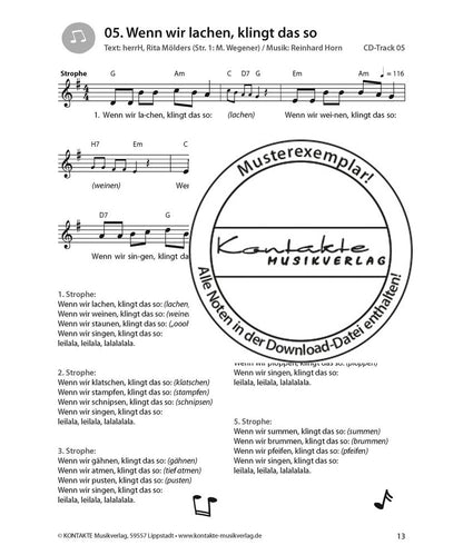 Singen ist ’ne coole Sache (Noten)