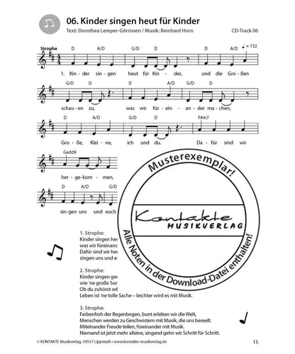 Singen ist ’ne coole Sache (Noten)
