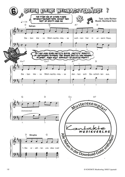 Mein Weihnachtsklavierbuch (Klaviernoten)