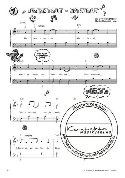 Mein Weihnachtsklavierbuch (Klaviernoten)