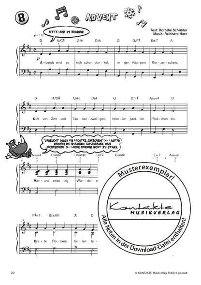 Mein Weihnachtsklavierbuch (Klaviernoten)