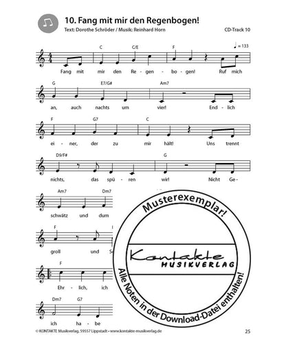 Singen ist ’ne coole Sache (Noten)
