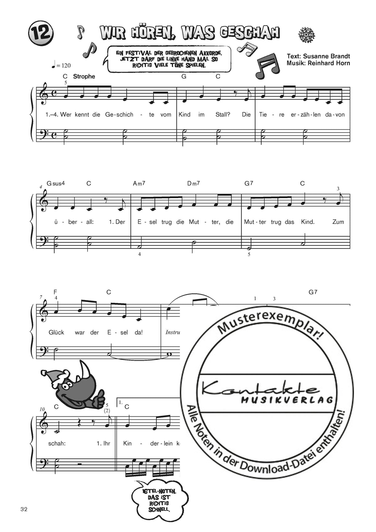 Mein Weihnachtsklavierbuch (Klaviernoten)