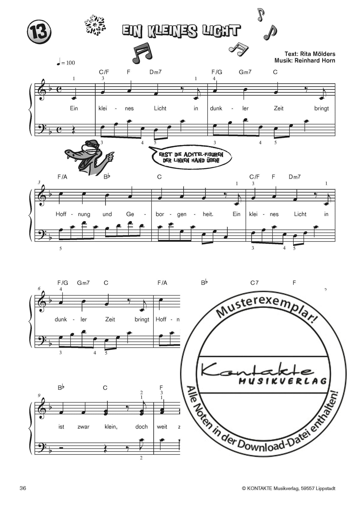 Mein Weihnachtsklavierbuch (Klaviernoten)