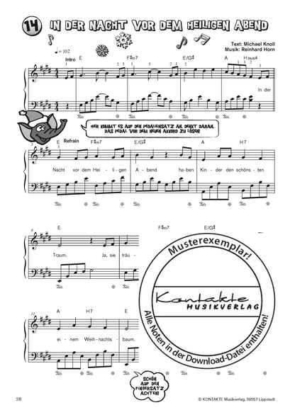 Mein Weihnachtsklavierbuch (Klaviernoten)