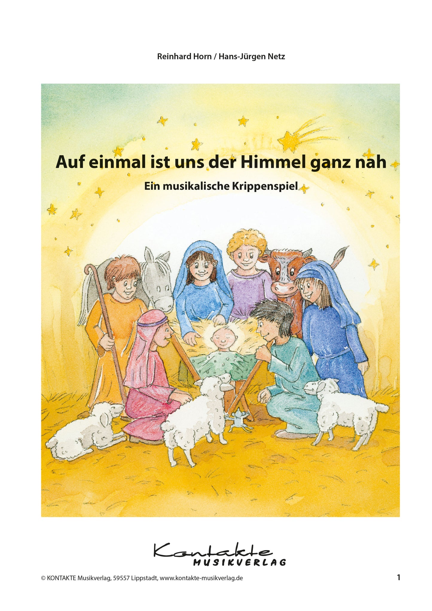 Auf einmal ist uns der Himmel ganz nah (eBook Musical)