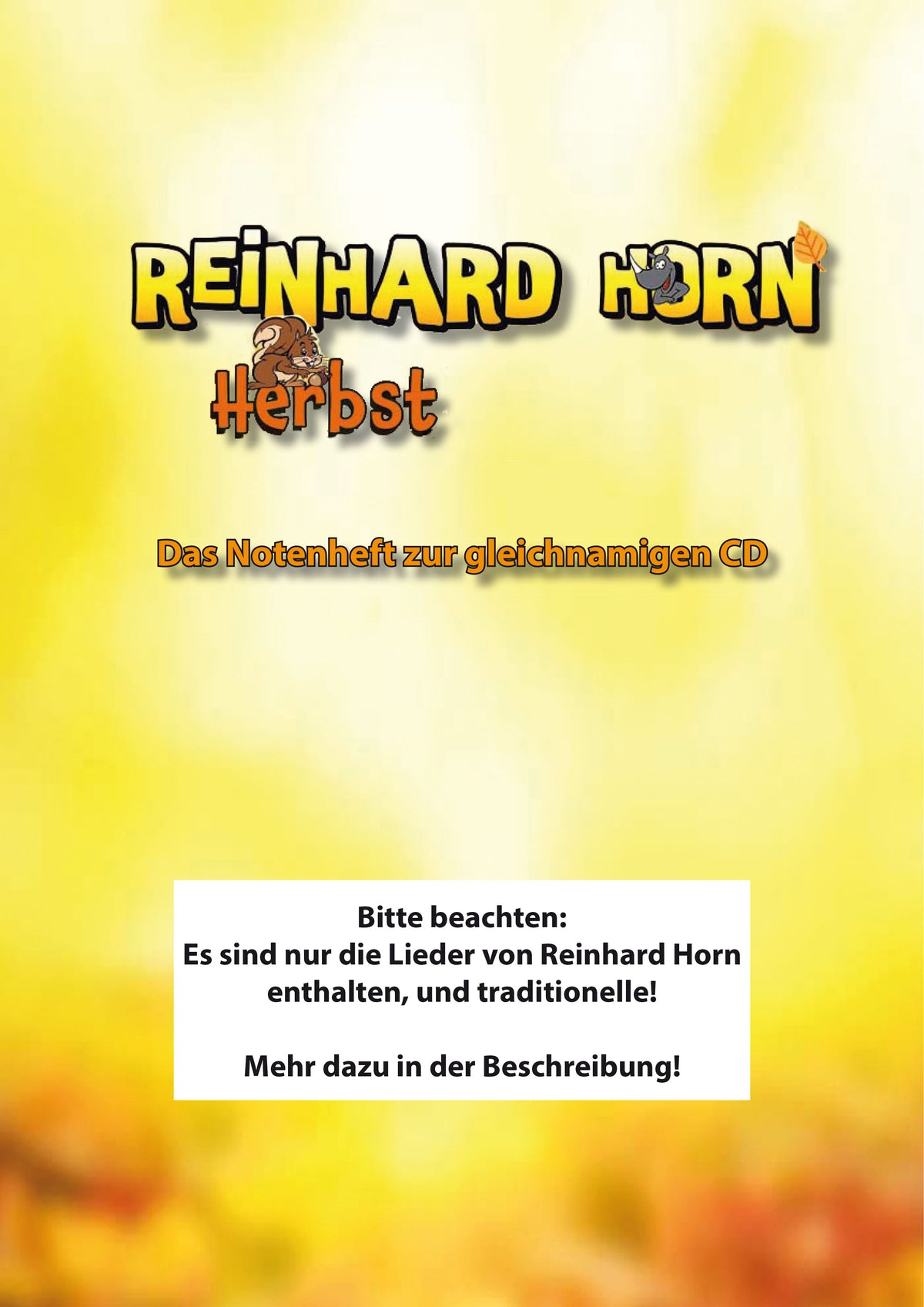 Herbst – Meine Jahreszeiten-Hits (Noten)