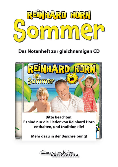 Sommer – Meine Jahreszeiten-Hits (Noten-Auswahl – Lieder von Reinhard Horn und traditionelle)