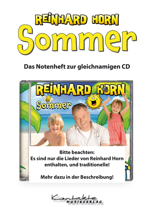 Sommer – Meine Jahreszeiten-Hits (Noten-Auswahl – Lieder von Reinhard Horn und traditionelle)