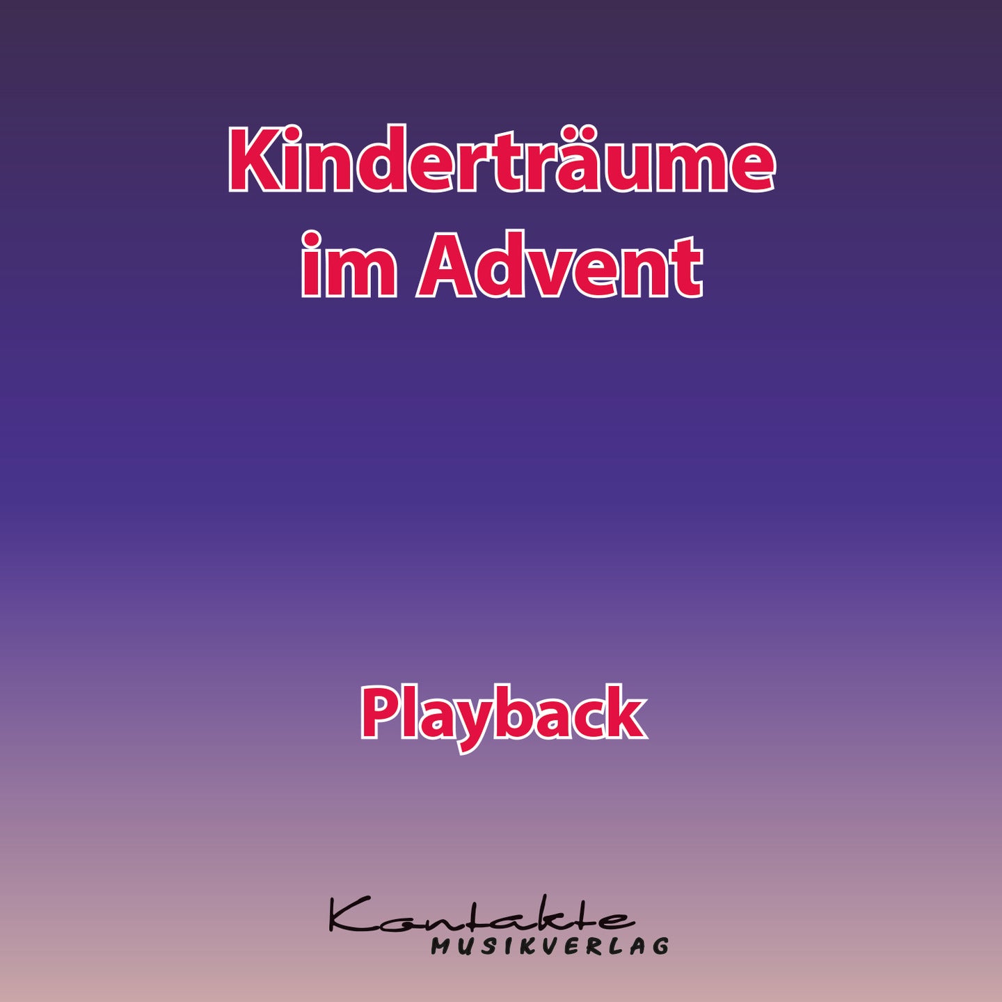 KInderwinterzeit - Wenn es friert und schneit (Playback)