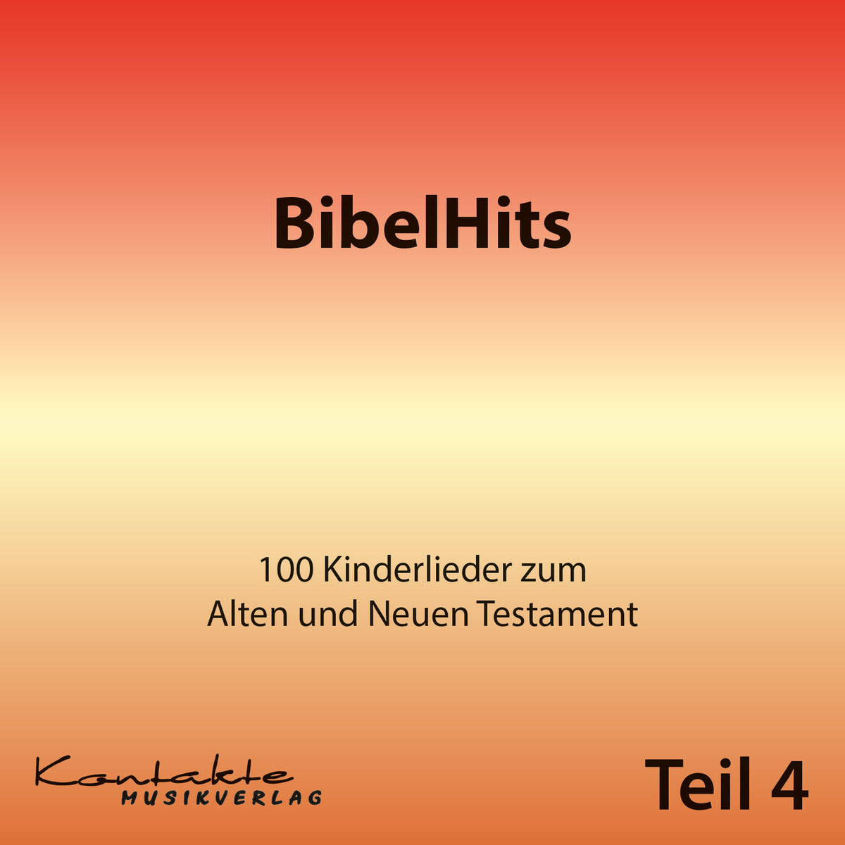 BibelHits – 100 Kinderlieder zum Alten und neuen Testament – Teil 4 (Gesungen)