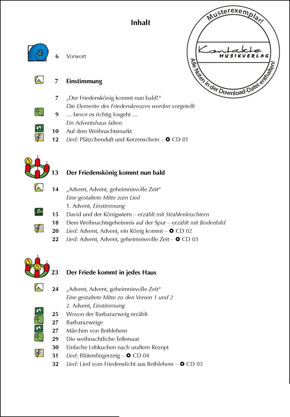 Advent und Weihnachten mit dem Friedenskreuz (eBook)