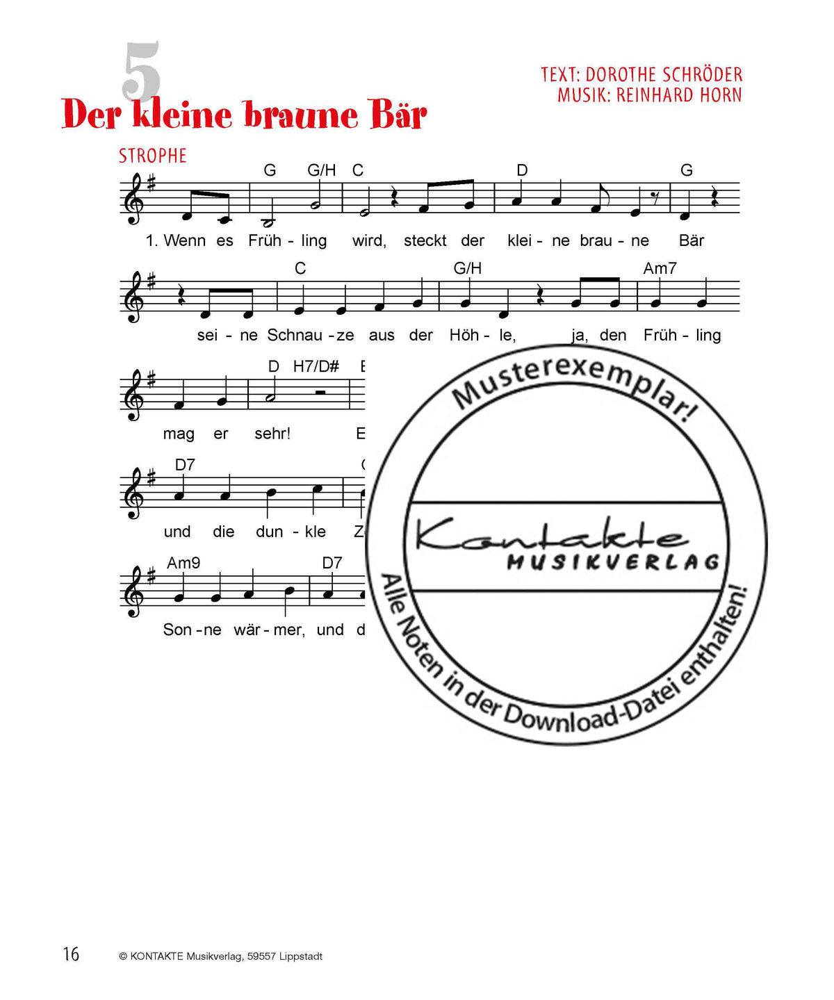 Eine Kuh mit Tattoo (Noten)