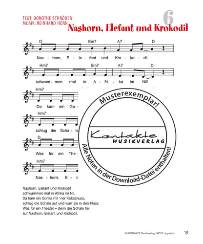 Eine Kuh mit Tattoo (Noten)