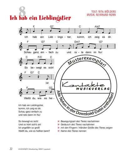Eine Kuh mit Tattoo (Noten)