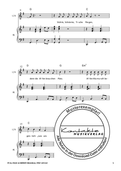 Lachen, Singen, Tanzen (Chornoten)