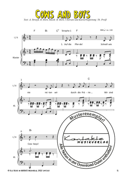 Lachen, Singen, Tanzen (Chornoten)