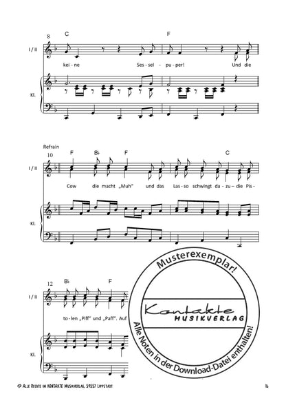 Lachen, Singen, Tanzen (Chornoten)