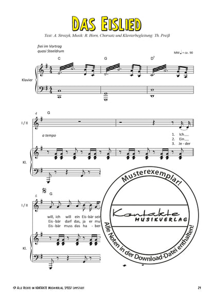 Lachen, Singen, Tanzen (Chornoten)