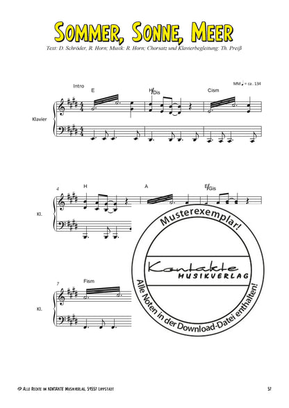 Lachen, Singen, Tanzen (Chornoten)