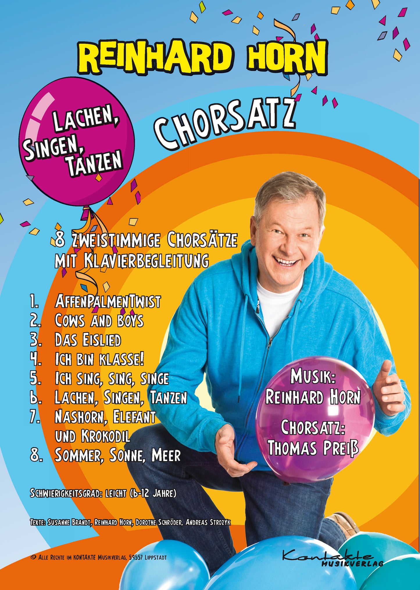 Lachen, Singen, Tanzen (Chornoten)