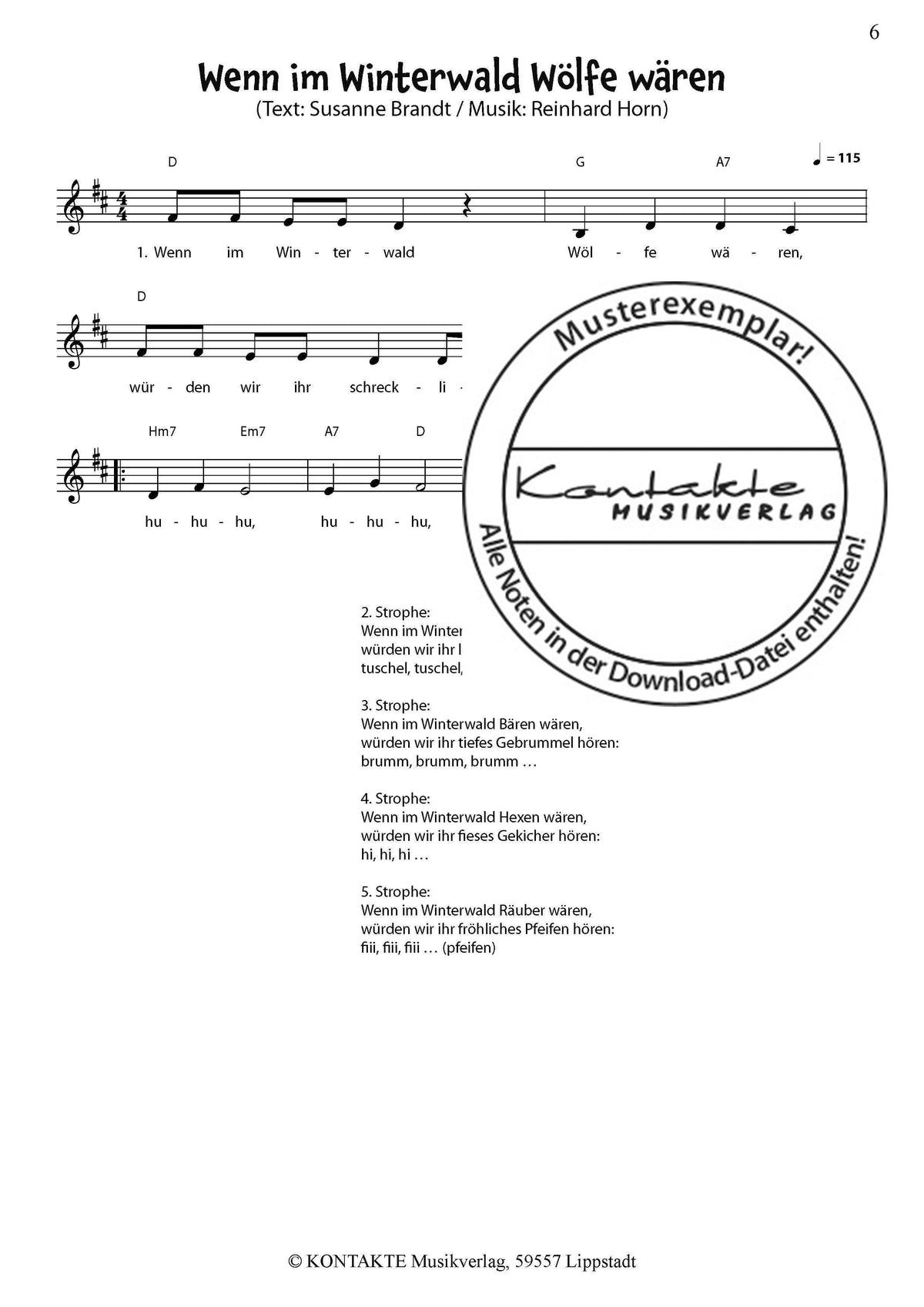 Winter – Meine Jahreszeiten-Hits (Noten)
