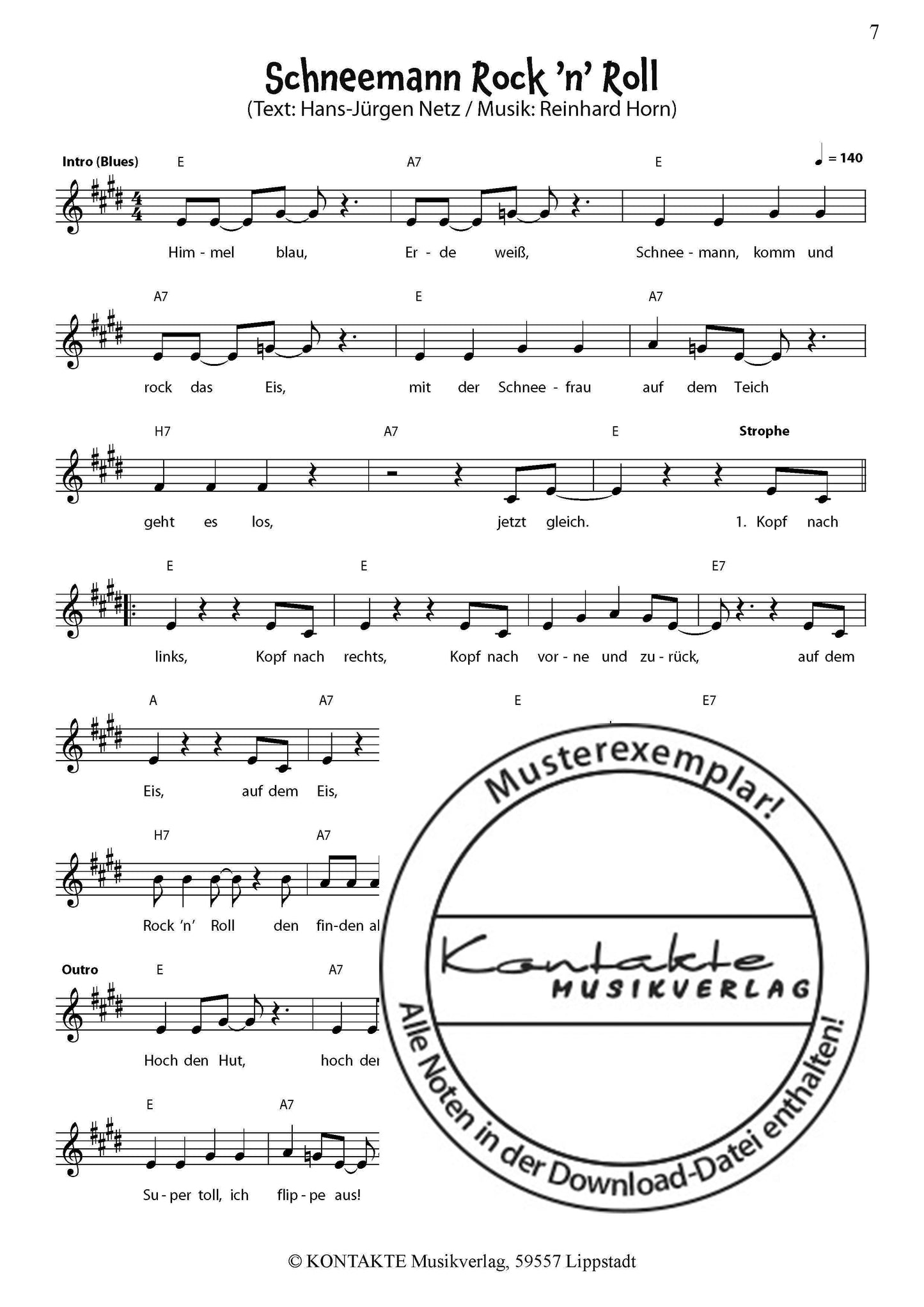 Winter – Meine Jahreszeiten-Hits (Noten)
