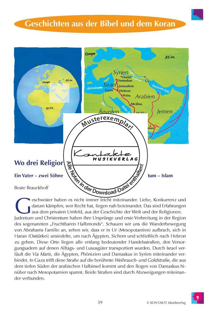 Aufeinander zugehen - gemeinsam Schätze teilen (eBook)