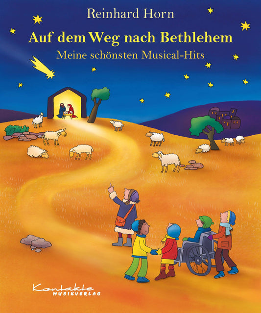 Auf dem Weg nach Bethlehem (Noten)